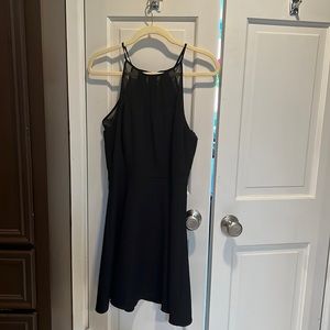 Little black dress! High neck with sheet detailing on top. Size medium.